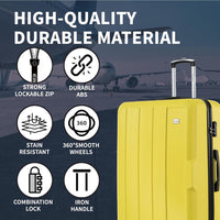lymax New York Fort Lightweight Cabin Suitcase Suitcase features