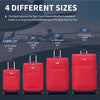 Flymax Canada Explorer – The Ultimate 4-Piece Luggage Set for Every Journey