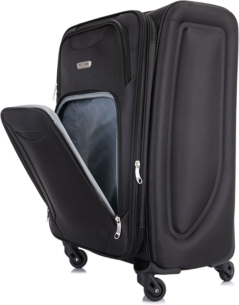 Flymax Barcelona Breeze lightweight soft-shell suitcase