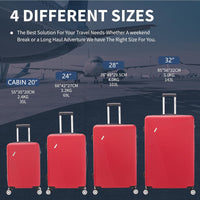 Mumbai Fortress Large Hard Shell Suitcase available sizes