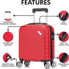 Flymax Seoul Defender Lightweight Cabin Luggage 45X36X20 EASYJET.