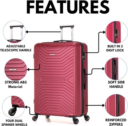 Flymax London Legacy 32-Inch Extra Large Suitcase