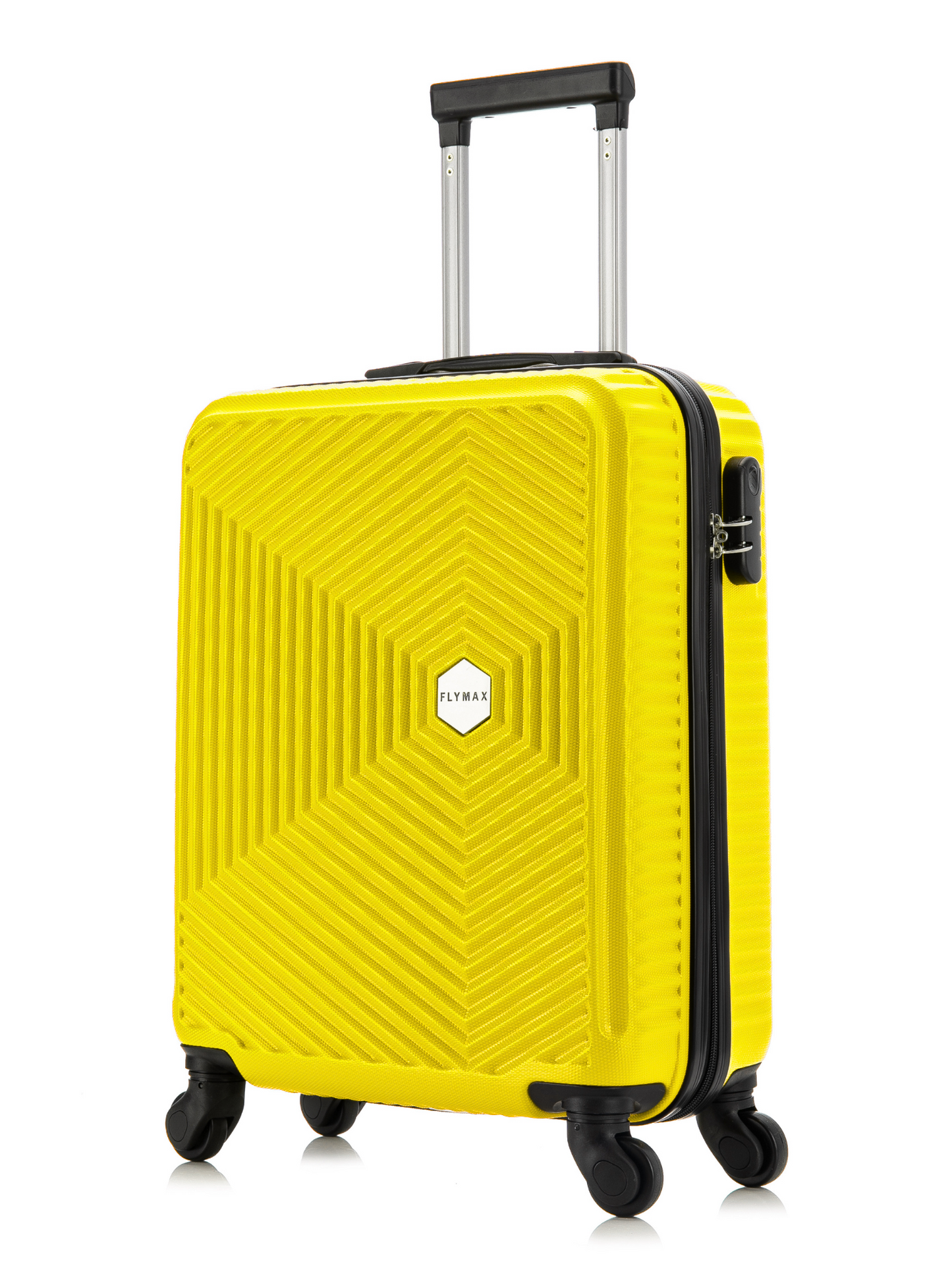  Flymax ParisFlex Cabin Suitcas in yellow 