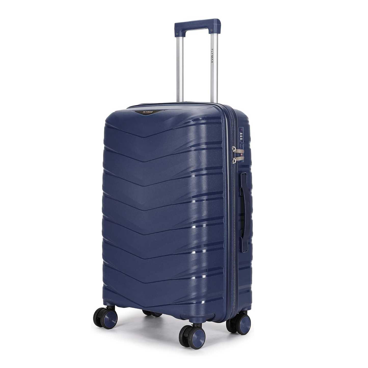 Flymax Los Angeles Flex 24-Inch Medium Lightweight Premium Suitcase.