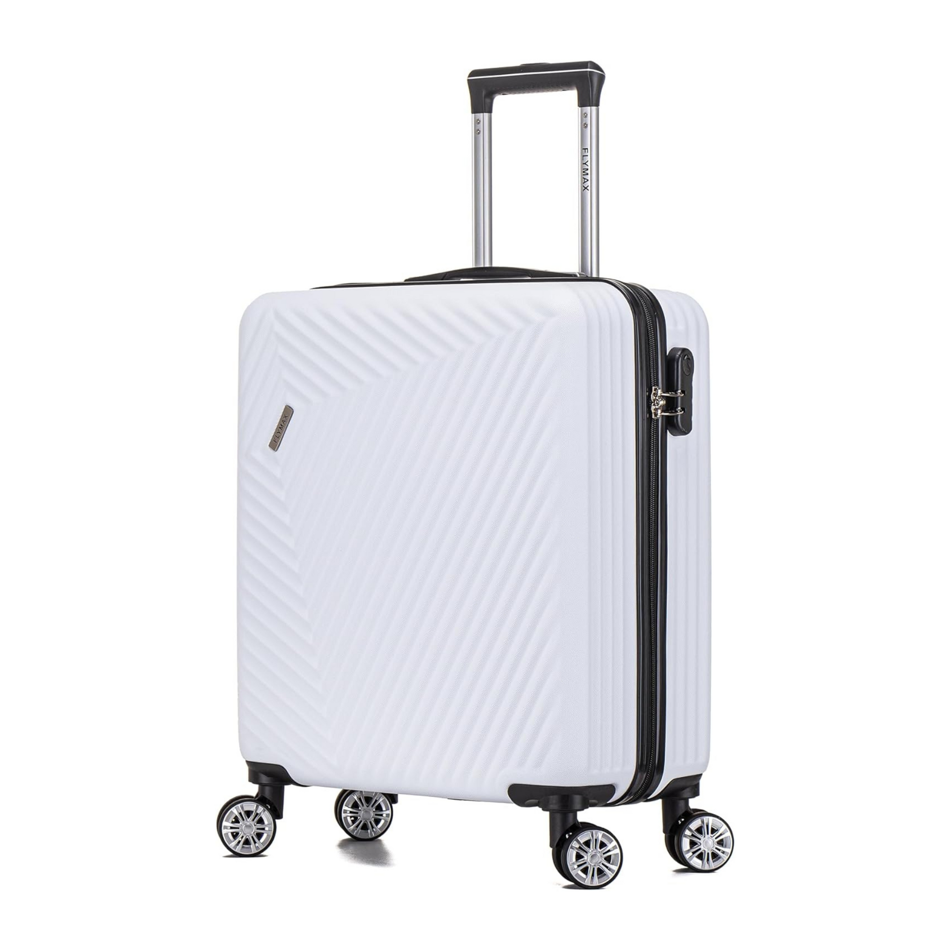 Flymax Mumbai Fortress 56X45X25 Lighweight Easyjet Cabin Suitcase.