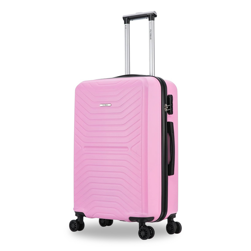 Flymax London Legacy 24-Inch Medium Suitcase – Spacious and Durable Travel Luggage