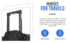 Flymax 36" XL Large Rolling Lightweight Wheeled Suitcase