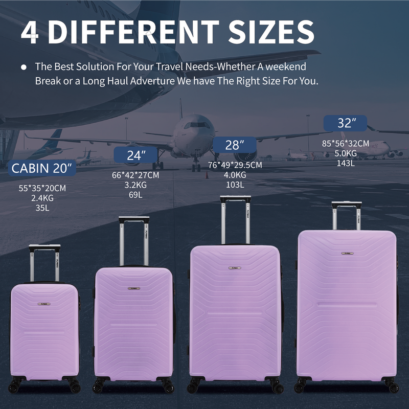 Flymax London Legacy Suitcase in all sizes