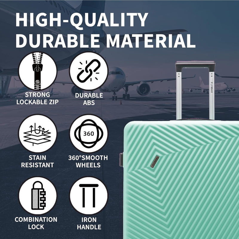 Mumbai Fortress Large Hard Shell Suitcase high quality materials