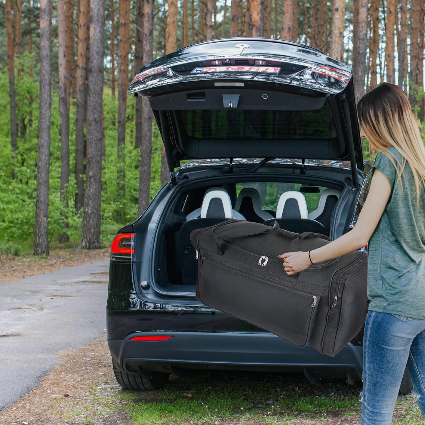 36" XXL Large Holdall Duffle Bag Lightweight Travel Duffel with Strong Zippers & Foldable Luggage 150L Capacity