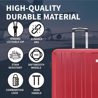 Flymax New York Fort Suitcase High quality features