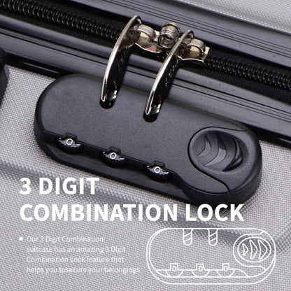 Flymax 4 Wheel Hardshell Suitcases London Legacy