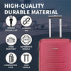 Flymax London Legacy 24-Inch Medium Suitcase – Spacious and Durable Travel Luggage