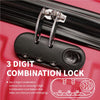 Super Lightweight Suitcase 3 digit locker
