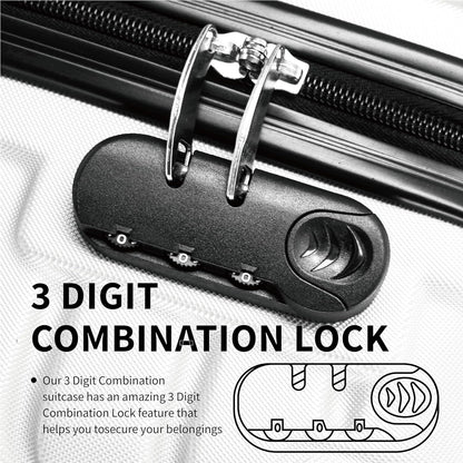 Flymax Seoul Defender 32-Inch Large Lightweight Suitcase