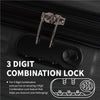 Mumbai Fortress Large Hard Shell Suitcase 3 digit lock