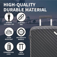 Seoul Defender 24-Inch Super Lightweight Suitcase high quality materials