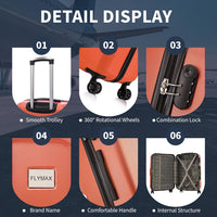Flymax New York Fort 29-Inch Large Suitcase detailed features