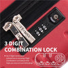 Flymax Kyoto Guardian Lightweight Medium Hard Shell Suitcase 3 digit lock