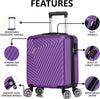 Flymax Mumbai Fort Lightweight Cabin Luggage 45X36X20 EASYJET.