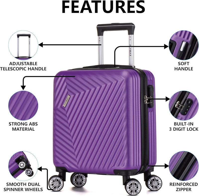 Flymax Mumbai Fort Lightweight Cabin Luggage 45X36X20 EASYJET.