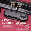 Flymax London Legacy 24-Inch Medium Suitcase – Spacious and Durable Travel Luggage