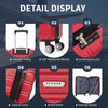 Flymax Kyoto Guardian Lightweight Medium Hard Shell Suitcase features