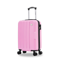 Flymax New York Fort Lightweight Cabin Suitcase 55x35x20 – Compact and Convenient Travel Luggage