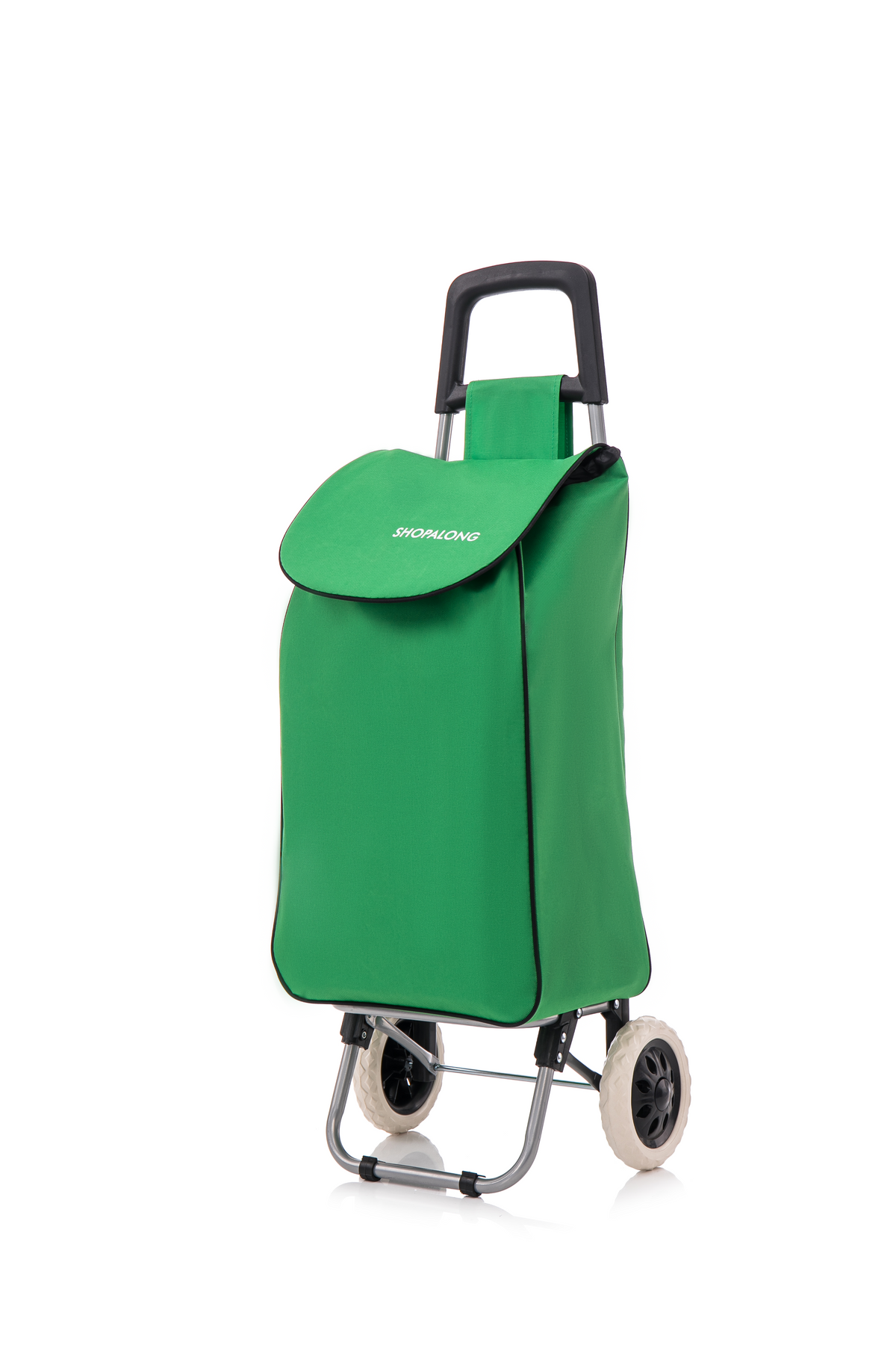 Shopalong Lightweight Shopping Trolley – spacious 2-wheel grocery cart for easy urban shopping.