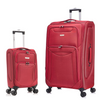 Flymax Barcelona Breeze Suitcase Set -4 Wheel Lightweight softshell Luggage