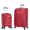 Flymax Barcelona Breeze Suitcase Set -4 Wheel Lightweight softshell Luggage