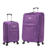 Flymax Barcelona Breeze Suitcase Set -4 Wheel Lightweight softshell Luggage