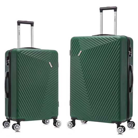 Flymax Mumbai Fortress 2-Piece Luggage Set - Lightweight & Stylish