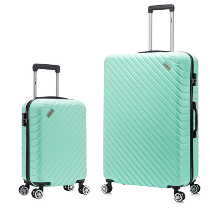 Flymax Seoul Defender 2-Piece Luggage Set – Where Durability Meets Elegance