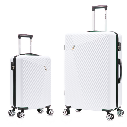 Flymax Mumbai Fortress 2-Piece Luggage Set - Lightweight & Stylish