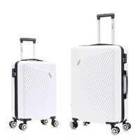 Flymax Mumbai Fortress 2-Piece Luggage Set - Lightweight & Stylish