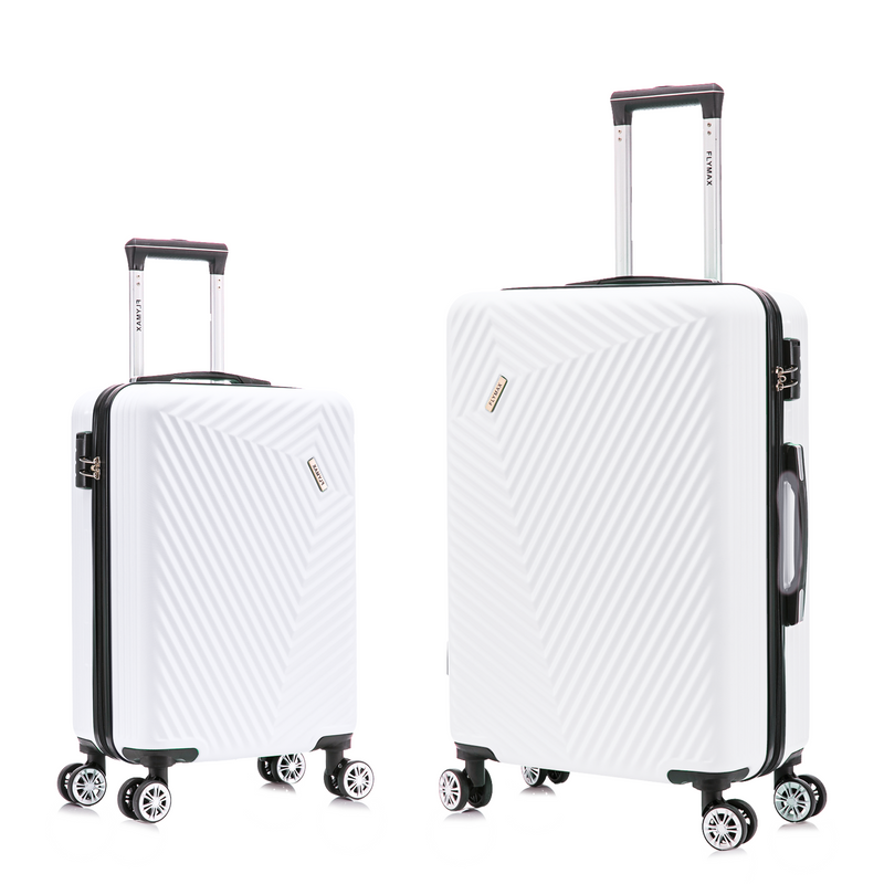 Flymax Mumbai Fortress 2-Piece Luggage Set - Lightweight & Stylish