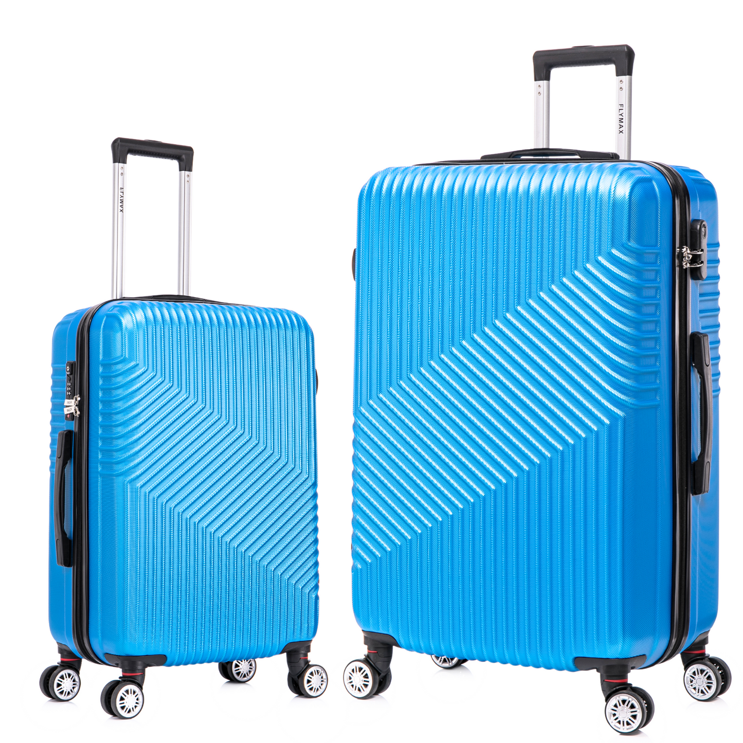 Flymax Zurich Shield 2-Piece Luggage Set – Unmatched Durability and Elegance for Every Journey