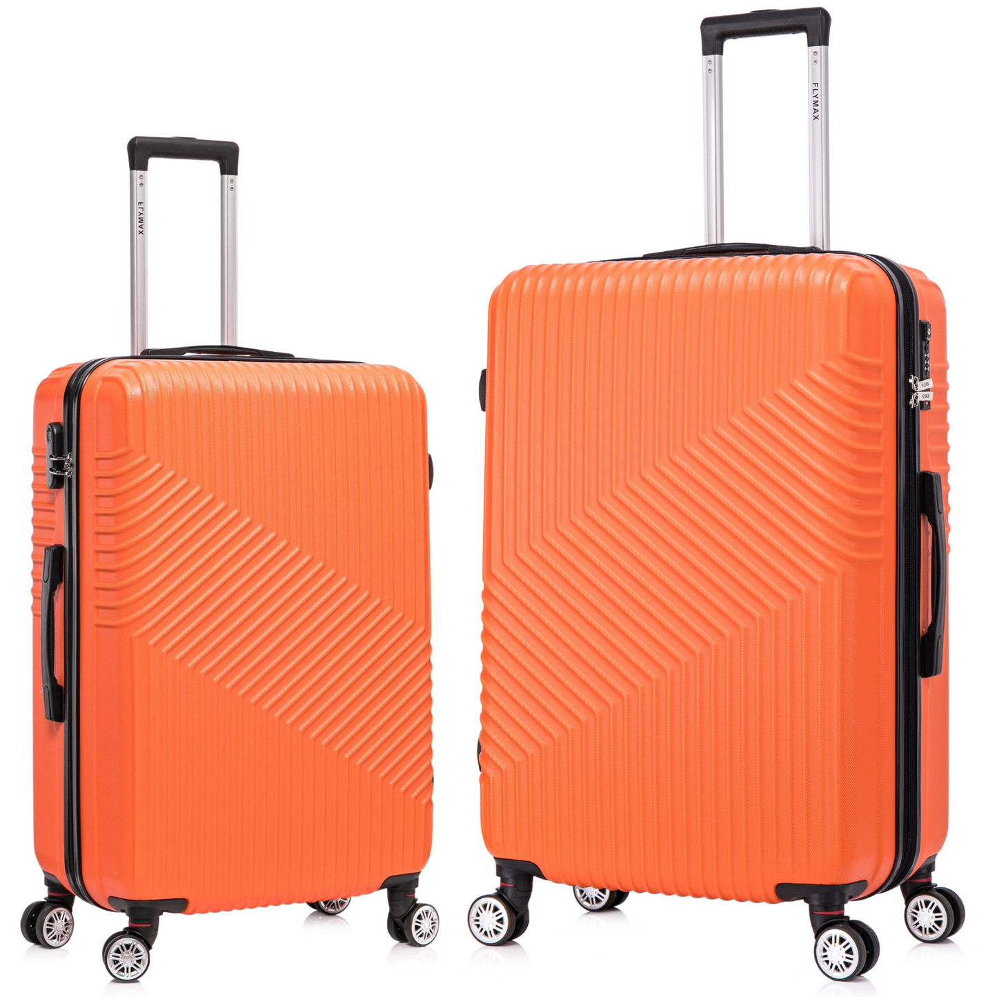 Flymax Zurich Shield 2-Piece Luggage Set – Unmatched Durability and Elegance for Every Journey