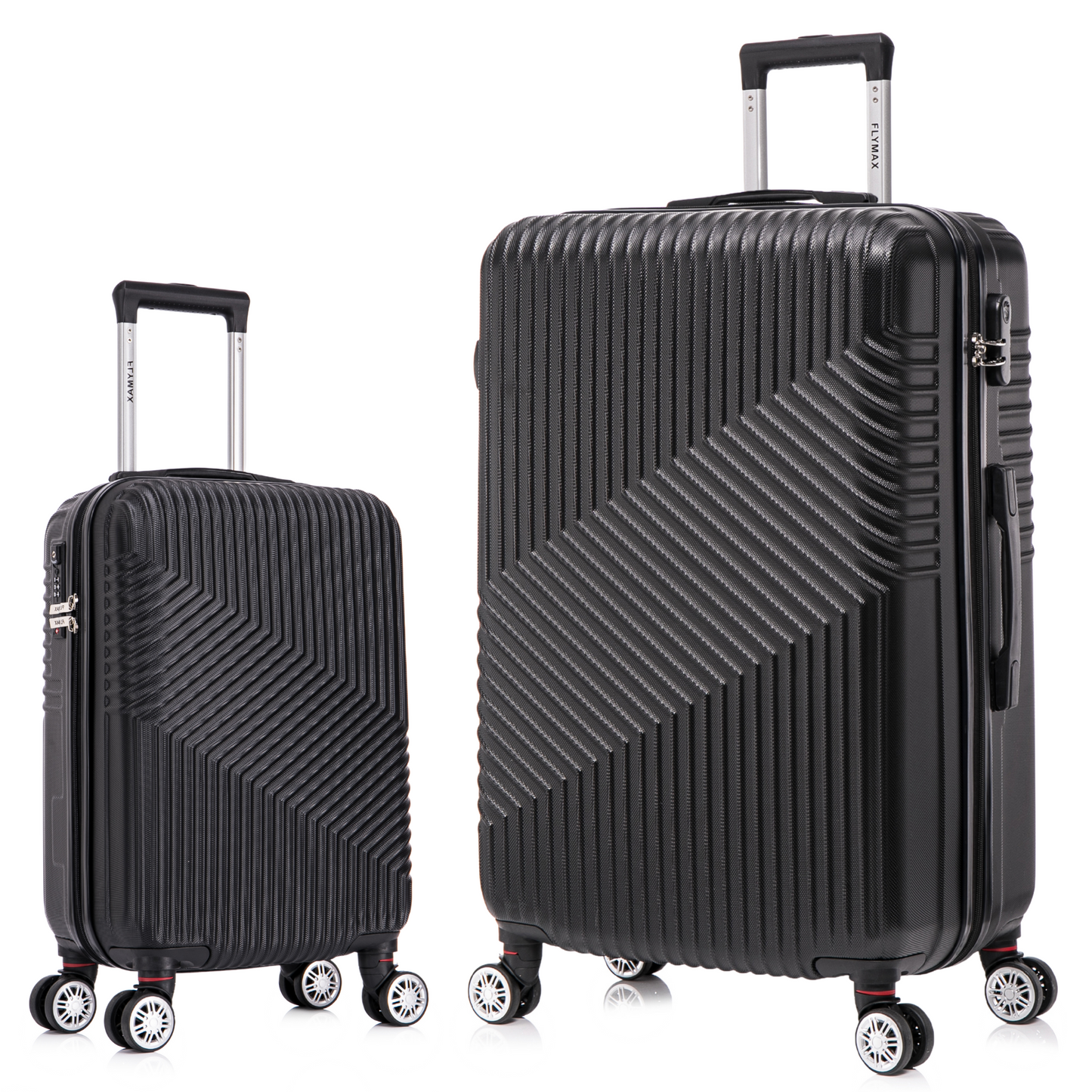 Flymax Zurich Shield 2-Piece Luggage Set – Unmatched Durability and Elegance for Every Journey
