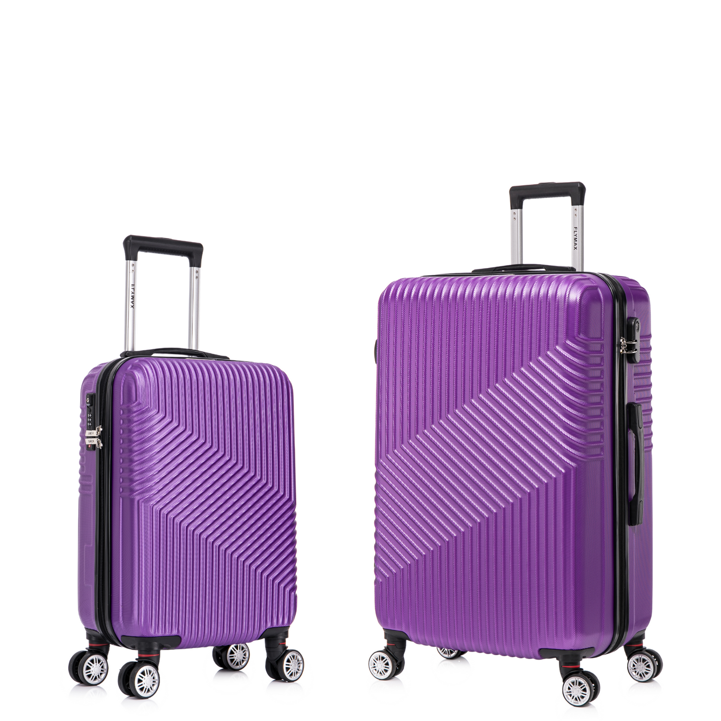 Flymax Zurich Shield 2-Piece Luggage Set – Unmatched Durability and Elegance for Every Journey