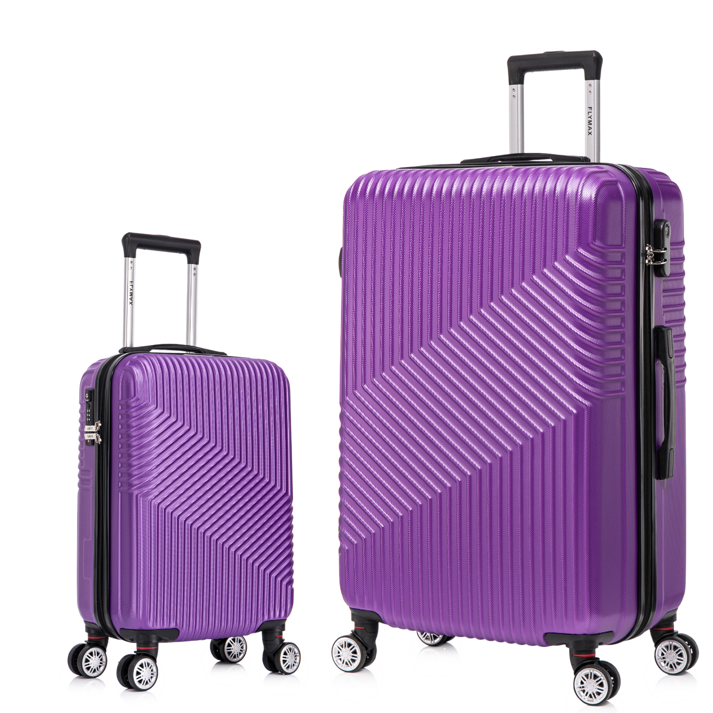 Flymax Zurich Shield 2-Piece Luggage Set – Unmatched Durability and Elegance for Every Journey