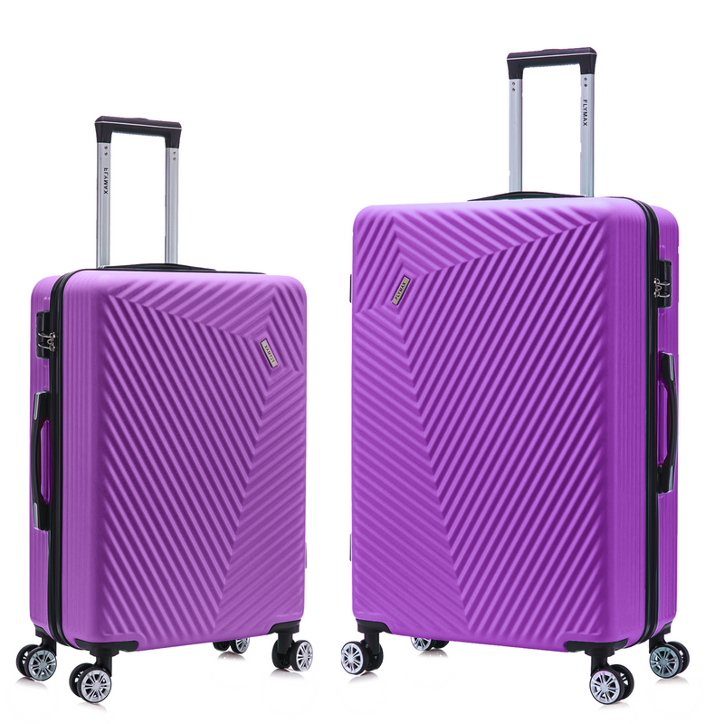 Flymax Mumbai Fortress 2-Piece Luggage Set - Lightweight & Stylish