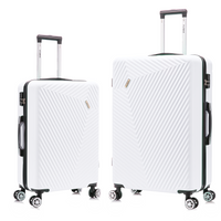 Flymax Mumbai Fortress 2-Piece Luggage Set - Lightweight & Stylish