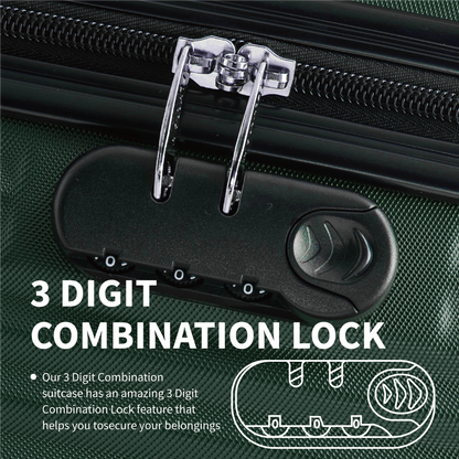 Flymax Mumbai Fortress 2-Piece Luggage Set - Lightweight & Stylish
