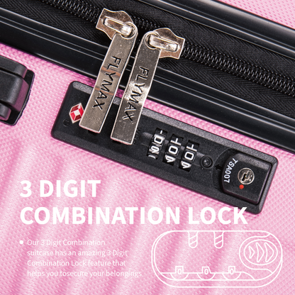 Flymax Zurich Shield 2-Piece Luggage Set – Unmatched Durability and Elegance for Every Journey