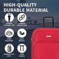 Flymax Vienna Voyage - The Best Lightweight And Spacious SoftShell Travel Suitcase