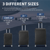 Flymax Zurich Shield Lightweight 29" Hard Shell Suitcase diffrent sizes