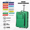 Flymax Sao Paulo Glide 45x36x20cm Ultra-Lightweight Cabin Luggage for EasyJet and Ryanair