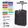 Flymax Sao Paulo Glide 45x36x20cm Ultra-Lightweight Cabin Luggage for EasyJet and Ryanair